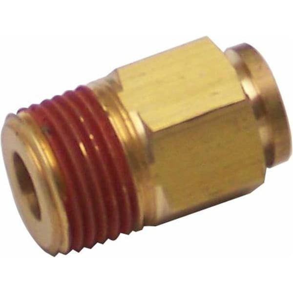 Helix Suspension Brakes And Steering .38 in. NPT to .38 in. Push Tube Air Fitting 501454 - main